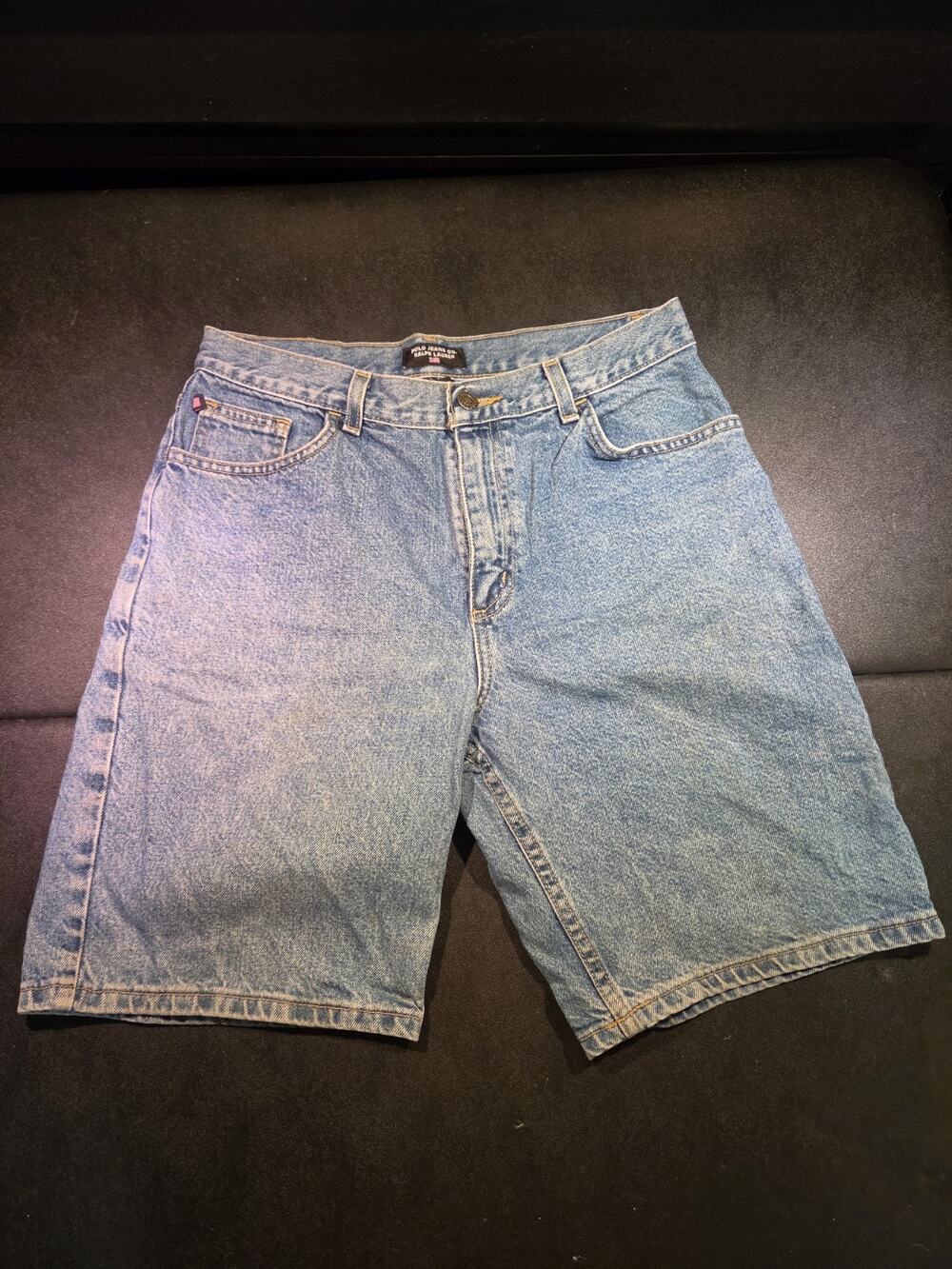 Polo Ralph Lauren Men’s Jean Shorts Size 20 Vintage Y2K Light Blue Jorts